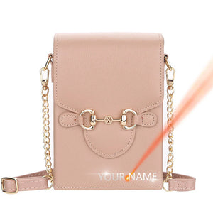 Engraved Mini Shoulder Bags for Women