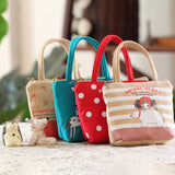 Girls Cartoon Coin Purse Hand Carry Change Bag Animal Print Mini Wallet