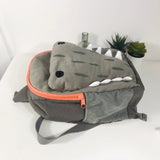 3D Green Cartoon Backpack for Kids