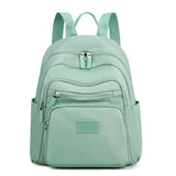 Dark Green Waterproof Nylon Women's Backpack
