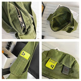 Denim Shoulder Bags For Women Casual Female Handbags Jeans Shoppers Eco Bag