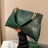 Soft Leather Women Shoulder Bag Crossbody Large Capacity Underarm Bags