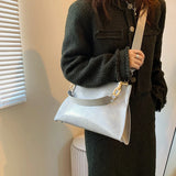 Soft Leather Women Shoulder Bag Crossbody Large Capacity Underarm Bags
