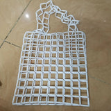 Acrylic Beaded Bag Hollow Out Shoulder Bag