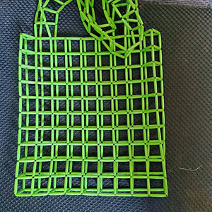 Acrylic Beaded Bag Hollow Out Shoulder Bag