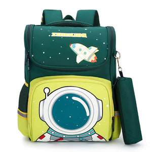 High School Bag Large Capacity Kid Backpack Waterproof Student Backpack