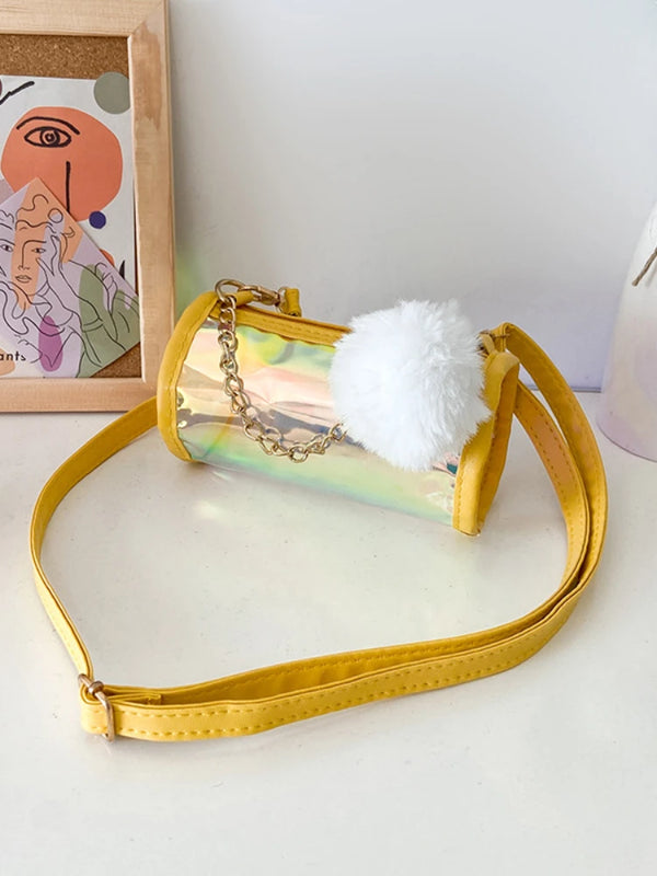 Laser Transparent Crossbody Bag for Women