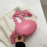 Round Handbag Women Crossbody Party Clutch Evening Bags