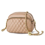 Diamond Lattice PU Leather Women Handbags Lady's Shoulder Crossbody Bag