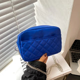Diamond Lattice Women Bags Chain Square Shoulder Bag Crossbody Lady Purses
