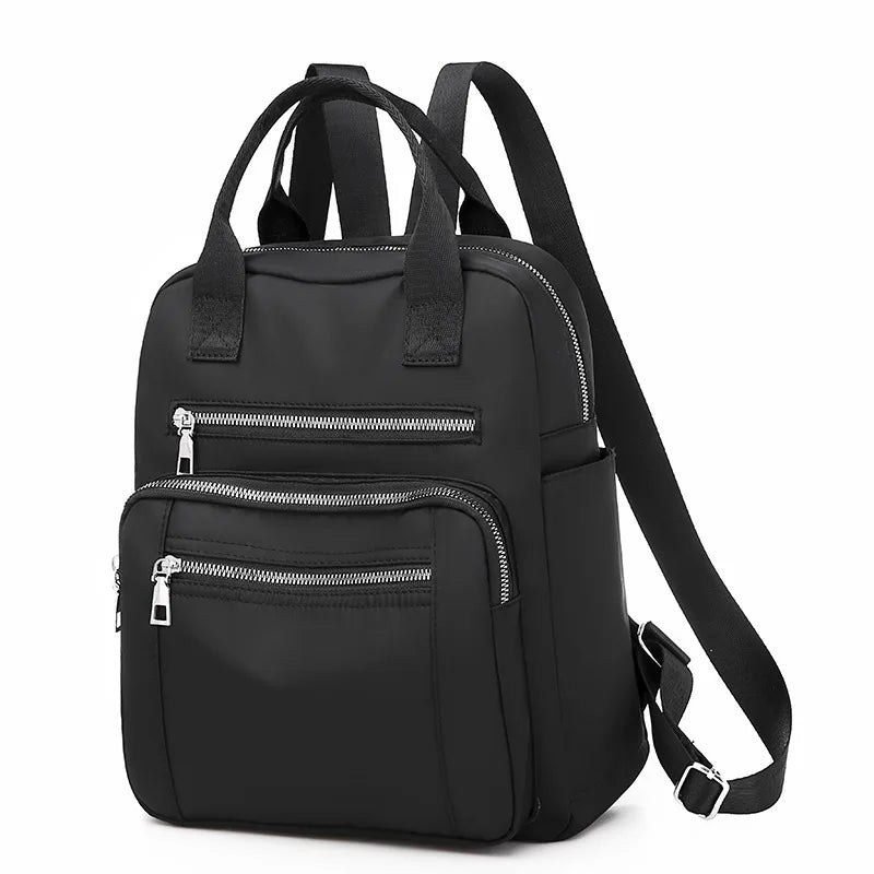 Dual-Use Double Backpack Handbag Outdoor Travel Red