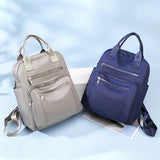 Dual-Use Double Backpack Handbag Outdoor Travel Red