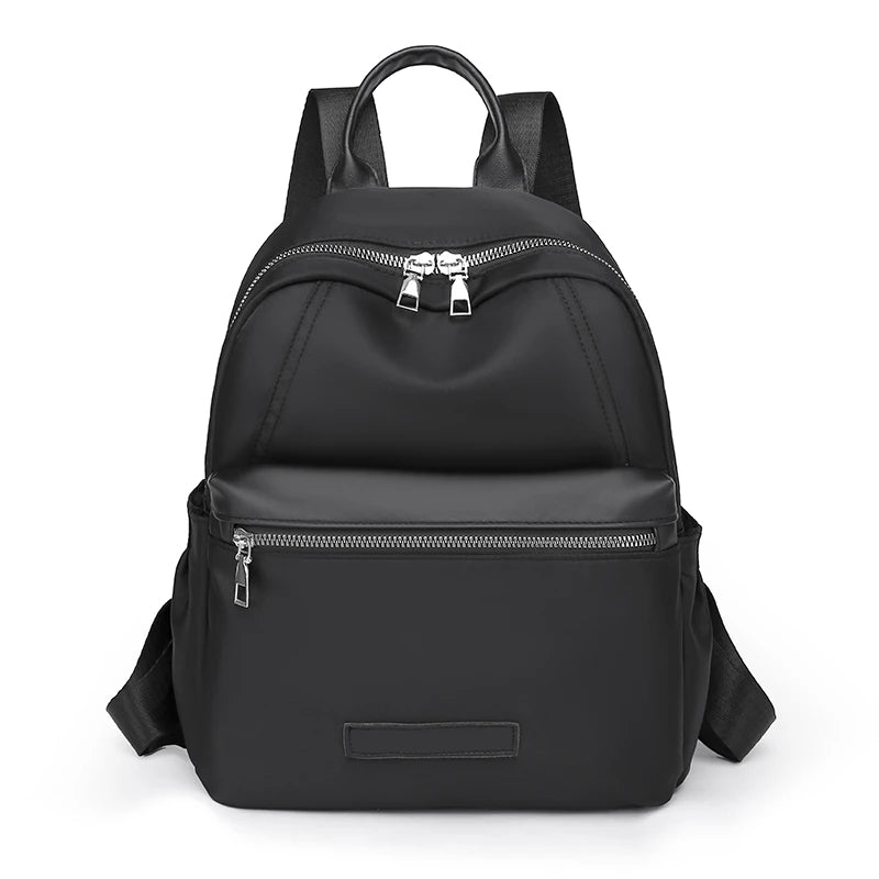 High Nylon Cloth Ladies Backpack Large Capacity Shoulder Bag