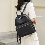 High Nylon Cloth Ladies Backpack Large Capacity Shoulder Bag