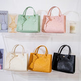 Embossed Shoulder Bag Women Handbags Totes Crossbody Ladies Hand Bag Girls