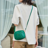 Embroidered Small Messenger Bag for Women Shoulder Crossbody Bags