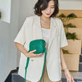 Embroidered Small Messenger Bag for Women Shoulder Crossbody Bags
