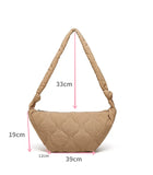 Embroidered Dumpling Bag Women's One Shoulder Handbag
