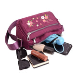 Ethnic Embroidered Women's Shoulder Bag Large Capacity