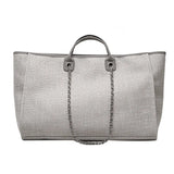 European/American Bucket Bag Chain Tote High Capacity