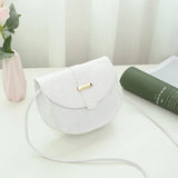 Solid High Shoulder Messenger Bags For Women Ladies
