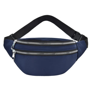 Women's Waterproof Waist Bag Fanny Pack Travel Crossbody Chest Bag