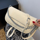 Chain Small Square Bag High-quality Texture One-shoulder Messenger Bag