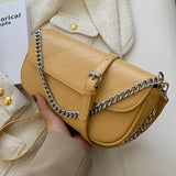 Chain Small Square Bag High-quality Texture One-shoulder Messenger Bag