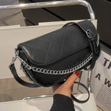 Chain Small Square Bag High-quality Texture One-shoulder Messenger Bag