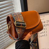 Autumn Vintage Shoulder Crossbody Bag Women Purse Handbag Small Square Bag