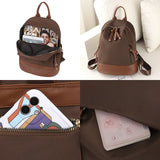 High Oxford Cloth Backpack Large Capacity Teen Schoolbag Travel Shoulder Bag
