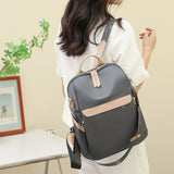 High Oxford Fabric Backpack Lightweight Teen School Bag
