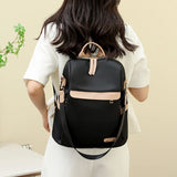 High Oxford Fabric Backpack Lightweight Teen School Bag