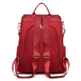 Lightweight Ladies Backpack Teen Girls Oxford Cloth Travel School Bag