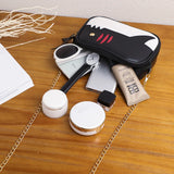 Women Shoulder Messenger Bag Small Square Bag Contrast Small Bag