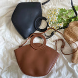 Ring HandBags Women Shoulder Bag Large Capacity Crossbody Bag
