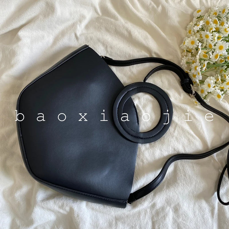 Ring HandBags Women Shoulder Bag Large Capacity Crossbody Bag