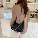 Nylon Chains Crossbody Bag Large Capacity Messenger Bag