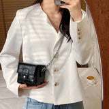 Mini Messenger Bag Chain Crossbody Shoulder Side Bag for Women