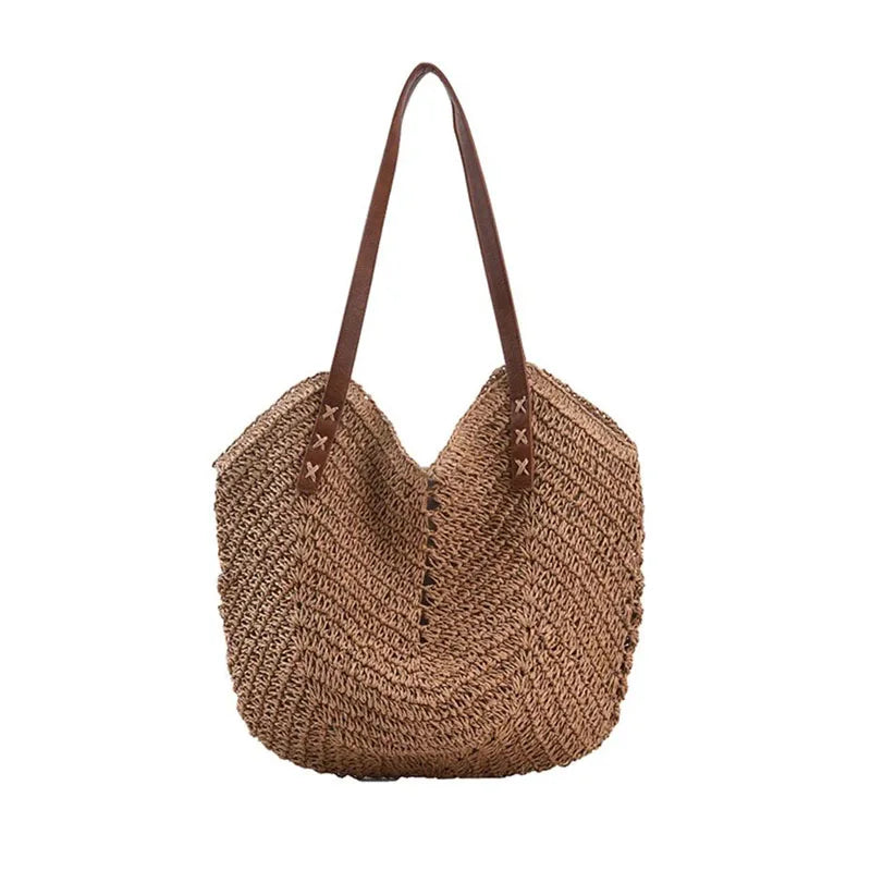 Ethnic Crochet Shoulder Bag Large Capacity Women Handbags