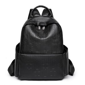 Women Backpacks High Leather Printed Girls School Bags Teen Travel Backpacks