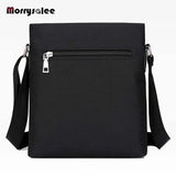 Men's Leather Messenger Bag Business Cross Body Briefcase