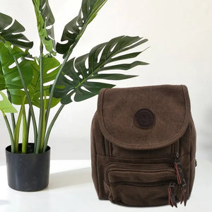Canvas Women Backpack School Bag Small Student Bag Female Shoulder Bag