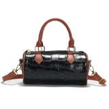 Round Shoulder Messenger Bag for Women