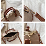 Round Shoulder Messenger Bag for Women