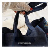 Cowboy Tote Bag Large Capacity Women Handbags Shoulder Bag Casual Female Handbag