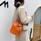 Small Fragrant Water Bucket Crossbody Bag for Women