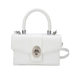 Crocodile Pattern Crossbody Bag Small Messenger Clutch Handbag