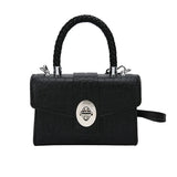 Crocodile Pattern Crossbody Bag Small Messenger Clutch Handbag