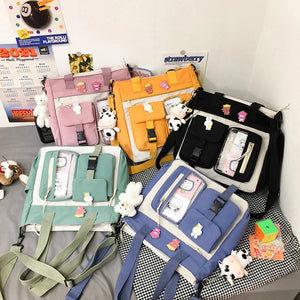 Nylon Crossbody Bags Women's Large Capacity Shoulder Handbag Totes